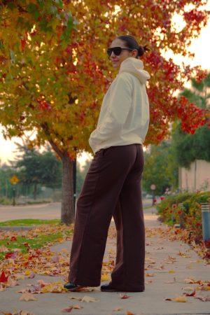 PALAZZO MAIA COLOR CAFÉ