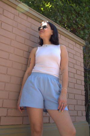 JOGGER SHORT CELESTE