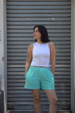JOGGER SHORT VERDE MENTA