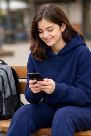 POLERON DANNA AZUL MARINO